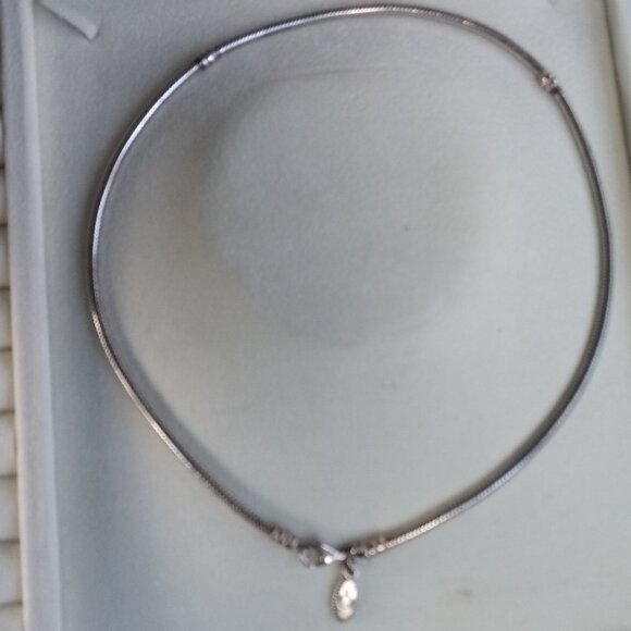 Pandora Sterling Silver 3MM Cable Snake Chain Charm Necklace Lobster Clasp - Picture 5 of 5